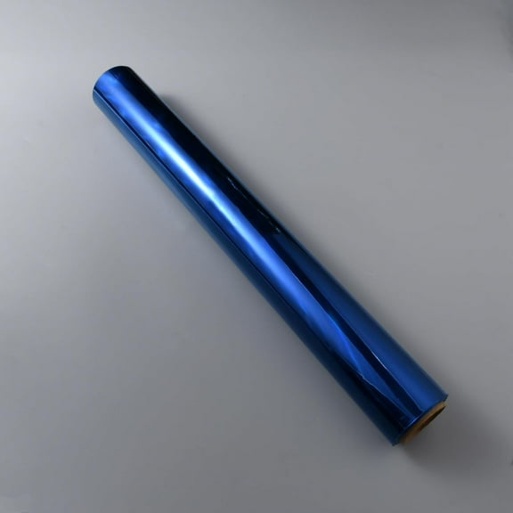 Iridescent Wrap Roll 16.4yardsx16.93Inch Rectangle Wrapping Paper Gift Wrapping Paper for Baskets Flower Bouquet Gift Wrapping Craft Paper Blue Blue DIY