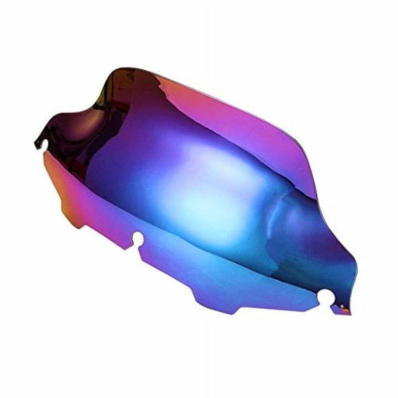 Iridium 8" Motor Wave Windshield Windscreen For Harley Electra Street Touring FL