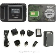 Iridium GO! Satellite Wi-Fi Hotspot + 1000 Data & 500 Voice Minutes | 365-Day Validity | Global Coverage | Voice & Data | Rugged Design