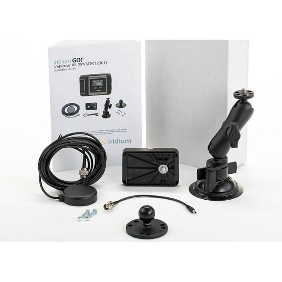 Iridium GO! Vehicular Bundle Kit | Satellite Wi-Fi | Voice & Data | Off-Grid Communication | Rugged | Reliable Coverage