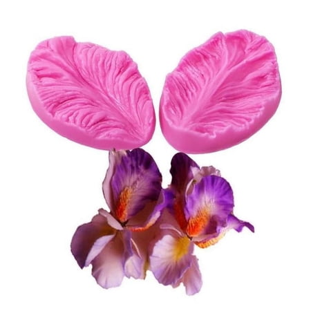 Iris 2.5" Flower Vainer Flower Silicone Mold | Bakell