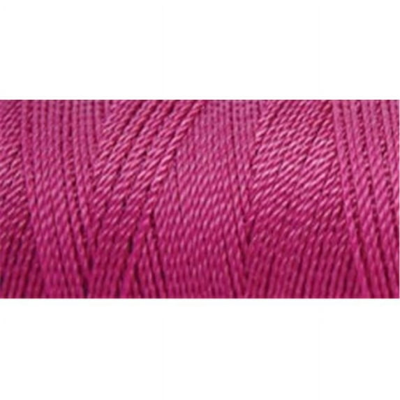Iris 418032 Nylon Thread Size 2 275 Yards-Dark Pink