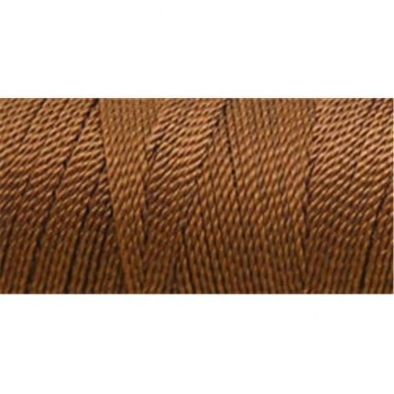 Iris 418040 Nylon Thread Size 2 275 Yards-Brown