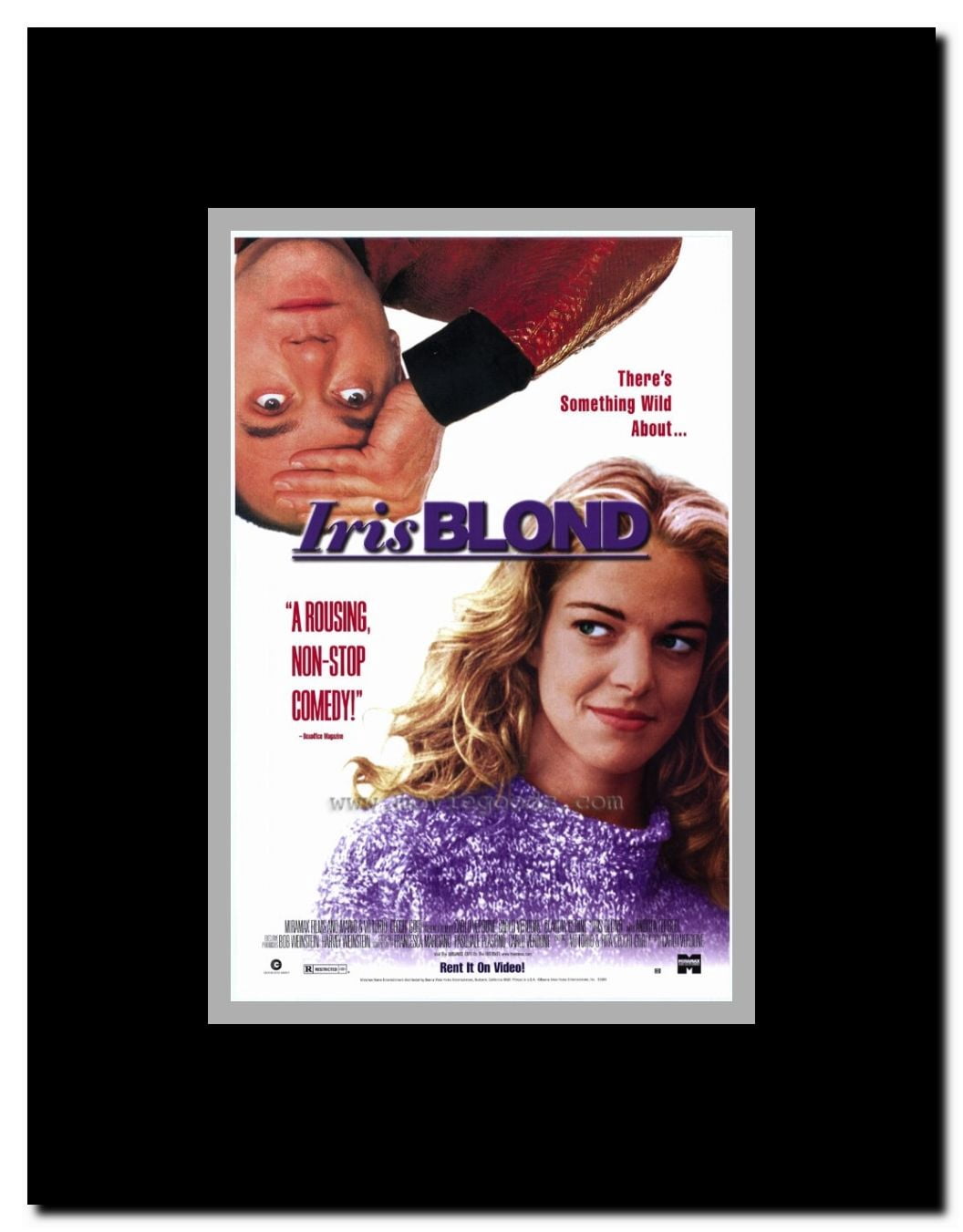 Iris Blond Framed Movie Poster