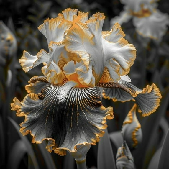 Iris Bulbs, Amazing Growth Rate, No Watering Required, Suitable For Spring And Autumn, Garden Viewing