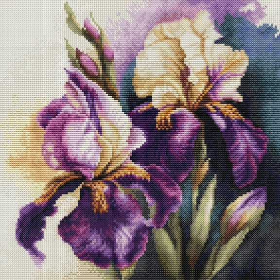 Iris Burgermeister B7023L Counted Cross-Stitch Kit