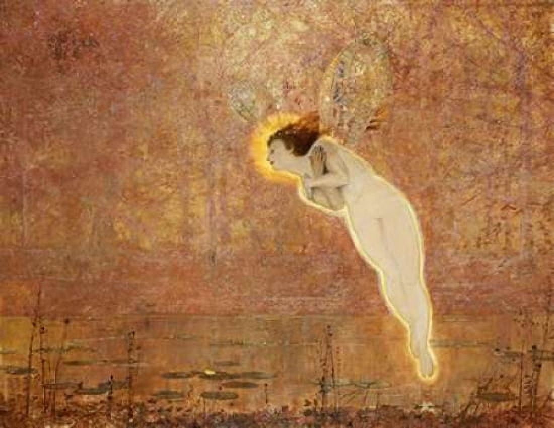 Iris Canvas Art - John Atkinson Grimshaw (24 x 30)