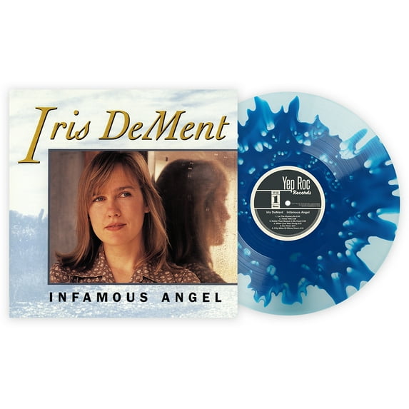 Iris Dement Infamous Angel Exclusive Cloudy Blue Color Vinyl LP Club Edition