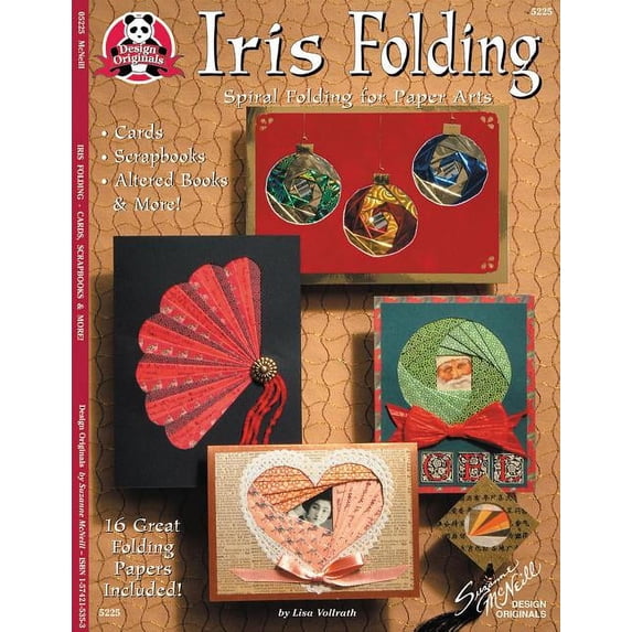 Iris Folding: Spiral Folding for Paper Arts (Paperback) by Lisa Vollrath