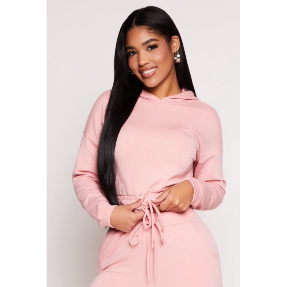 Iris Hooded Cropped Sweatshirt