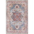 thumbnail image 1 of Iris IRS-2301 3'6" x 5'6" Rug Navy/Ice Blue/Ivory/Yellow/Wheat/Orange/Red/Mauve, 1 of 3