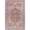 thumbnail image 1 of Iris IRS-2342 2'3" x 3'9" Rug in Light Blue/Navy/Cream/Yellow/Red, 1 of 3