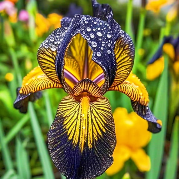 Iris, Low Maintenance - Easy Grow - Ideal for Beds Borders, Plant Pots & Planters
