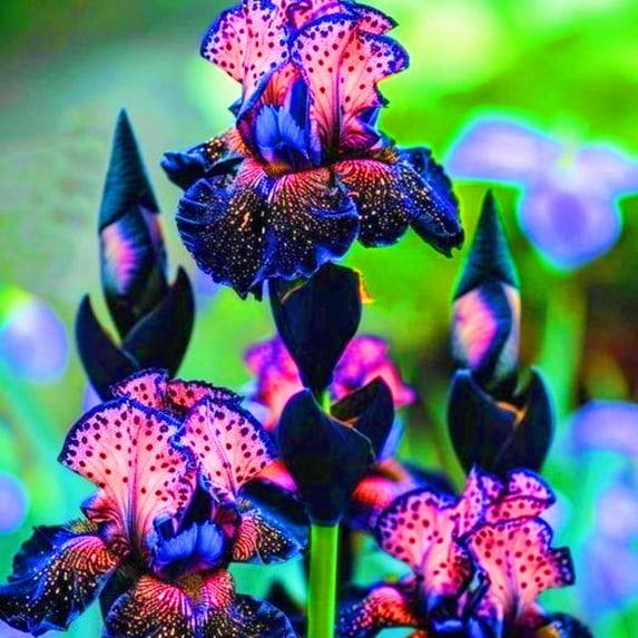 Iris, Low Maintenance - Easy Grow - Ideal for Beds Borders, Plant Pots & Planters