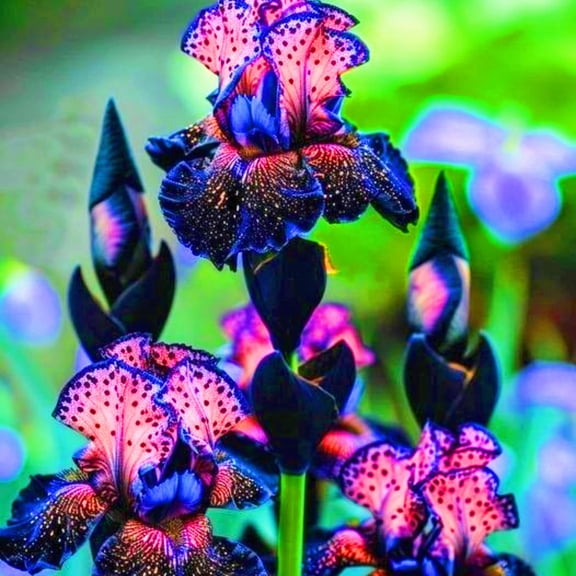 Iris, Low Maintenance - Easy Grow - Ideal for Beds Borders, Plant Pots & Planters