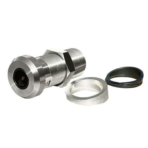 Iris Mini Flush Mount Hi-Resolution Through-Hull Camera - CVBS, TVI... [IRIS735]