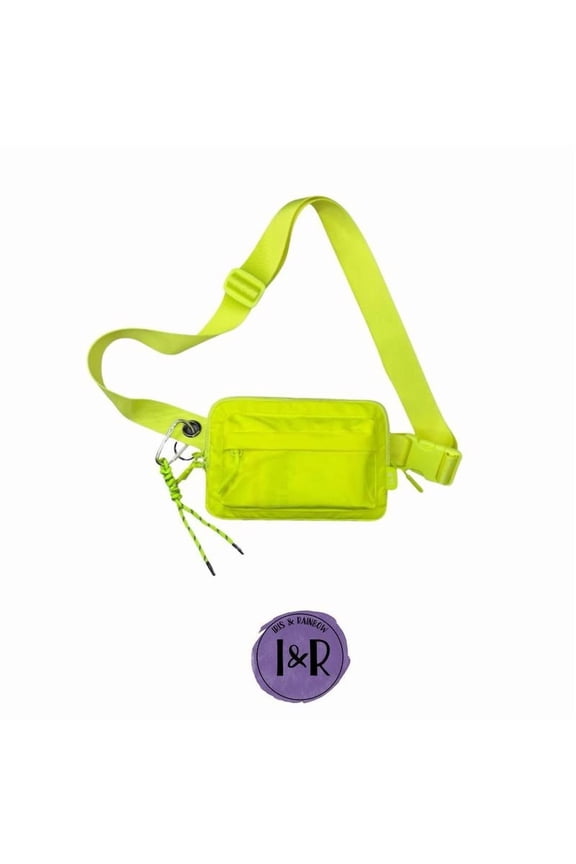 Iris Multi Pockets Crossbody Bag with Keychain (#12123) - By Iris & Rainbow