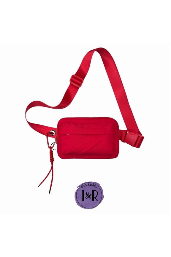 Iris Multi Pockets Crossbody Bag with Keychain (#12123) - By Iris & Rainbow