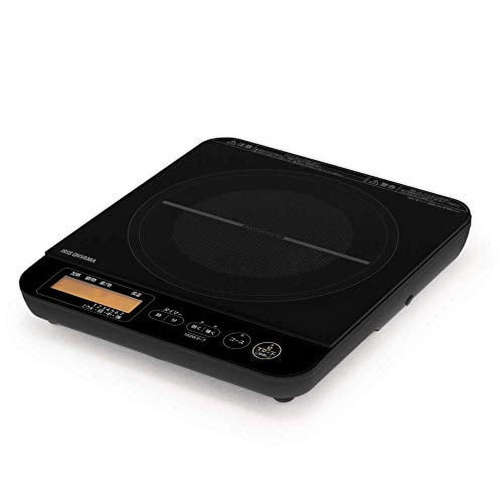 Iris Ohyama IH cooking heater with LCD 1400W Boilover prevention