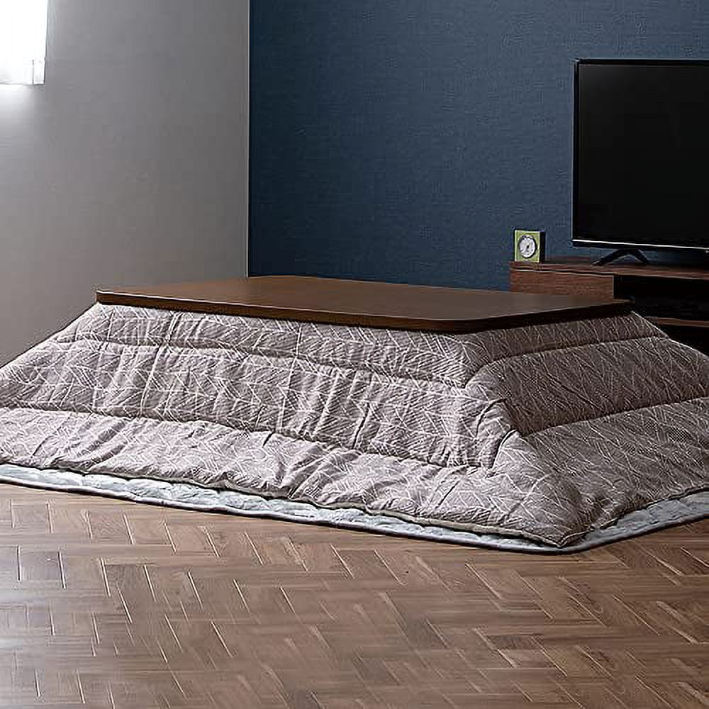 Iris Ohyama Kotatsu Quilt Rectangular Heat Storage Cotton Reversible