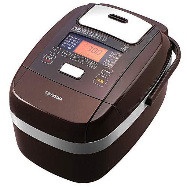 Iris Ohyama Pressure IH Rice Cooker 5.5 Go Brown Pressure IH Type Rice