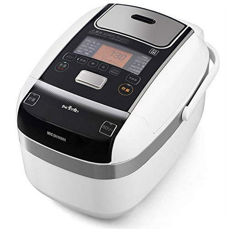 Iris Ohyama RC-PC50-W Rice Cooker, 5.5 Go, Rice Shop Umami, Branded  Measured Cooking, Pressure IH Rice Cooker, Calorie Display Function, Recipe  Included, White - Walmart.com