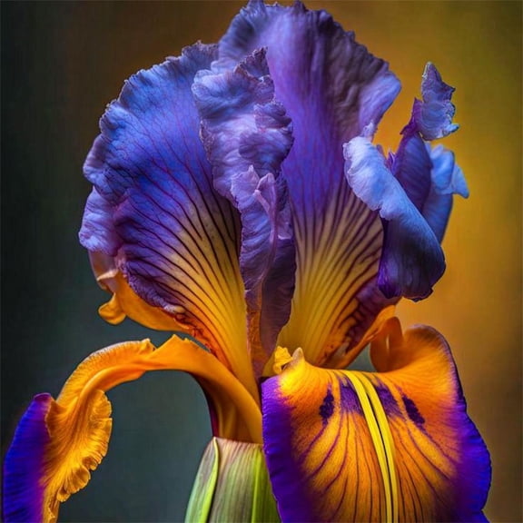 Iris for Planting-(Non-Artificial)-Easy to Raise & Swift Sprouting, Elegant Mixed Color Blooms, Wonderful for Home Landscape, Reblooms Year After Year