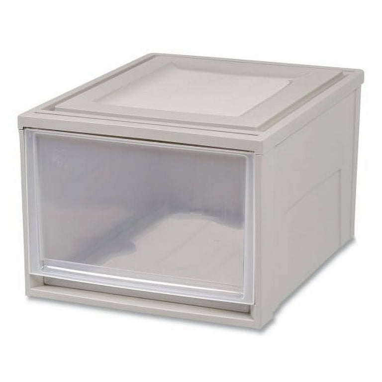 Stackable Storage Drawer, 10.85 gal, 15.75 Stackable Storage Drawer, 10.85 gal, 15.75