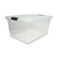 thumbnail image 1 of Iris  Storage Box W-Lid- 91 Quart- Clear, 1 of 1