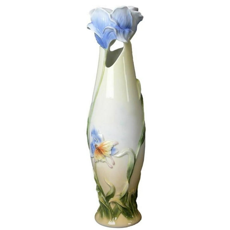 Iris Vase L, off-white | DesignVille