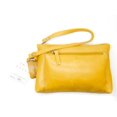 thumbnail image 1 of Iris Tyler Genuine Leather, Melissa Wristlet, Mustard, 1 of 1