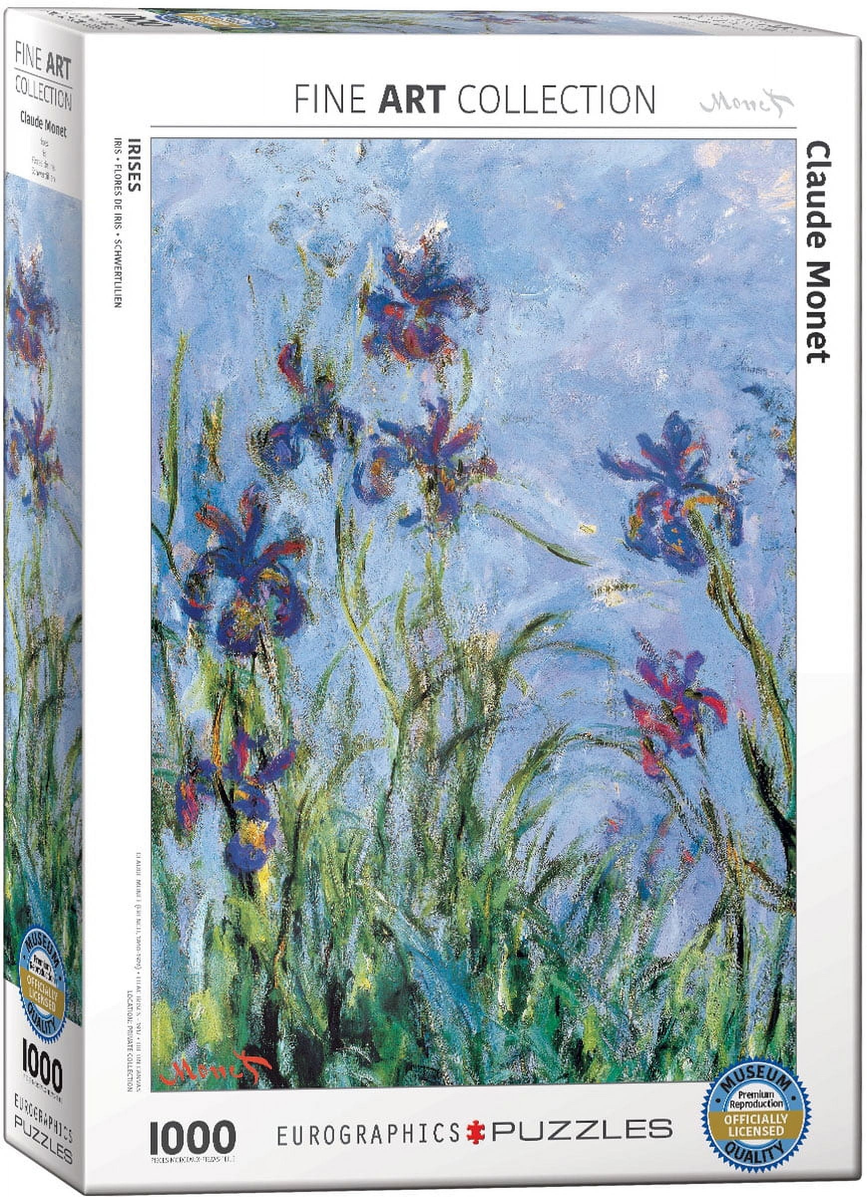 Irises (Detail) by Claude Monet 1000-Piece Puzzle