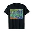 thumbnail image 1 of Irises Vincent van Gogh Post-Impressionism Art Painting T-Shirt, 1 of 5