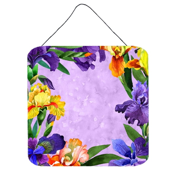 Irises Wall or Door Hanging Prints