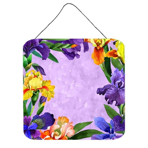 Irises Wall or Door Hanging Prints