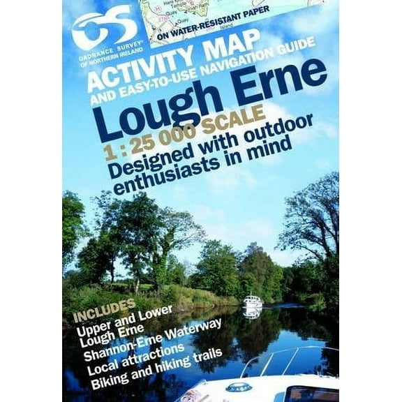 Irish Activity Map: Lough Erne (Book)