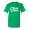 thumbnail image 1 of Irish American Flag Mens Tee St Saint Patricks Day Gift Sarcastic Humor Novelty Funny T Shirt, 1 of 5