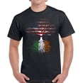 thumbnail image 1 of Irish American Roots Graphic Shirt - St Patrick's Day Tees for Men - Irish American Party T-Shirt Gifts, 1 of 2