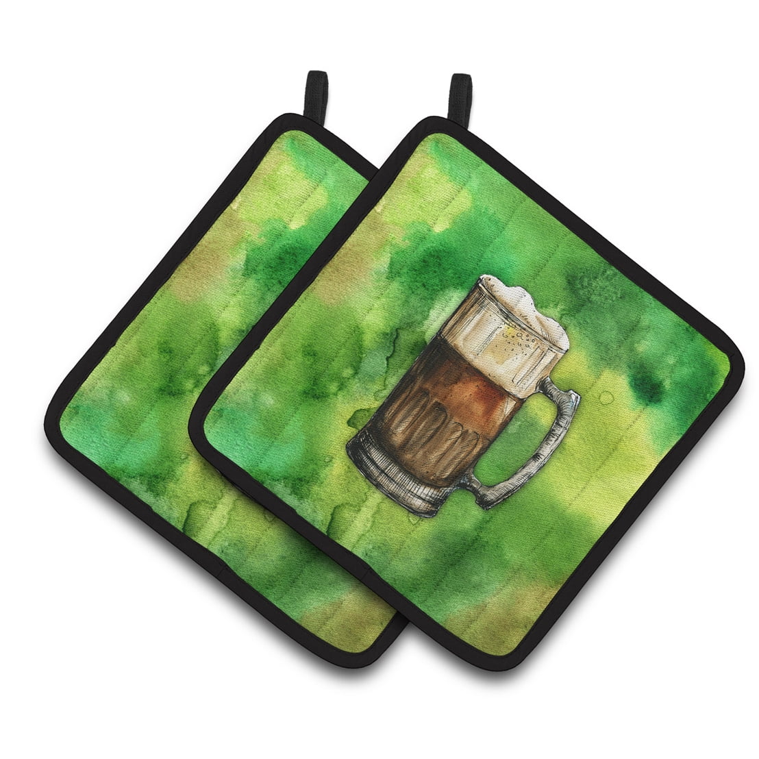 Irish Beer Mug Pair of Pot Holders