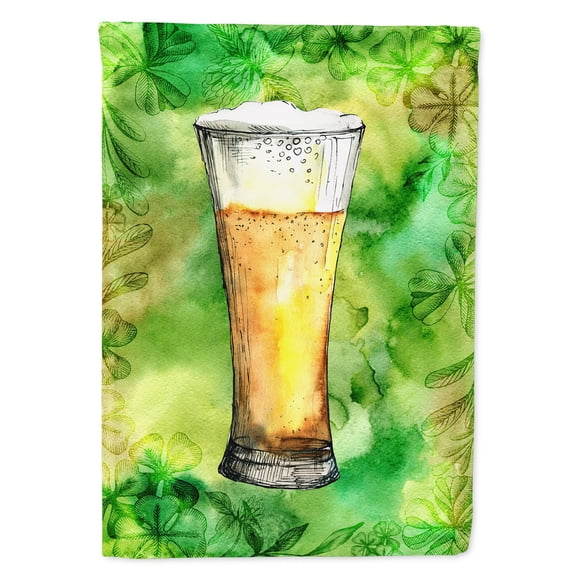 Irish Beer Tall Flag Garden Size