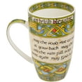 thumbnail image 1 of Irish Blessing Mug Celtic Design Capacity 400 ml/14 fl oz Tea Cup Coffe Mug by Royal Tara, 1 of 7