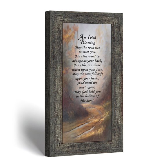 Irish Blessing Wall Art, Wedding Keepsake Gift