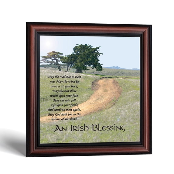 Irish Blessing Wall Art, Wedding Keepsake Gift