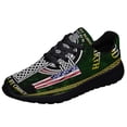 thumbnail image 1 of Irish By Blood American flag By Birth Patriot By Choice Shoes Sneakers Black Size 7.5, 1 of 7