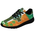 thumbnail image 1 of Irish Celtic Knot Cross Shoes Sneakers for Women Men Black Size 9.5, 1 of 7