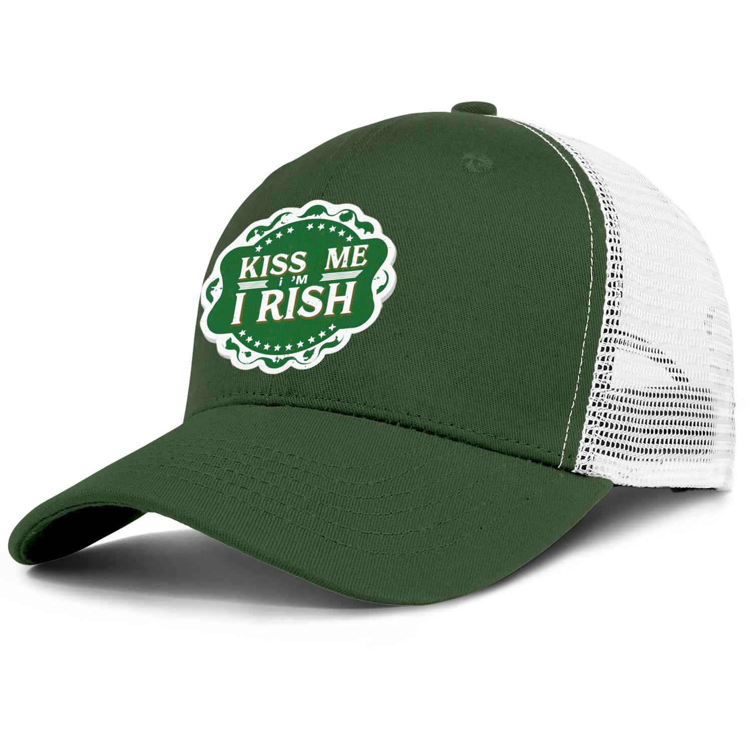 Irish Clover As Irish St Patricks Day Trucker Hat Cotton