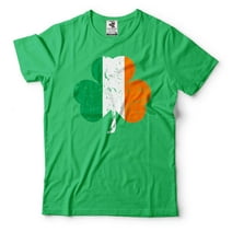 Irish Clover Shamrock TShirt Ireland Patriotic Flag Shirt Saint Patricks Tee St Patrick's Day Tshirt