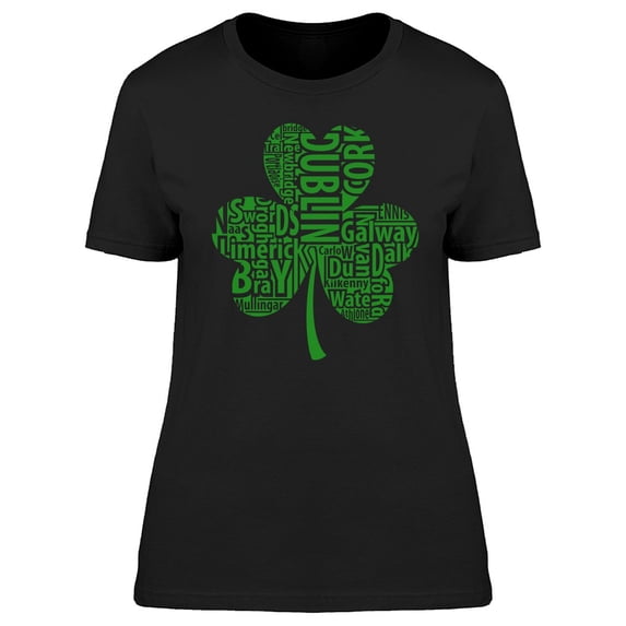 Irish Clover T-Shirt Men -Image by Shutterstock, Male Large