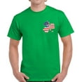 thumbnail image 1 of Irish Clover US Leaf Pocket Graphic Shirt - St Patrick's Day Tees for Men - Irish American Party T-Shirt Gifts, 1 of 2