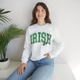 thumbnail image 1 of Irish Clover Unisex Sweatshirt, Lucky Irish Women's Sweatshirt, Irish Gifts, 1 of 5